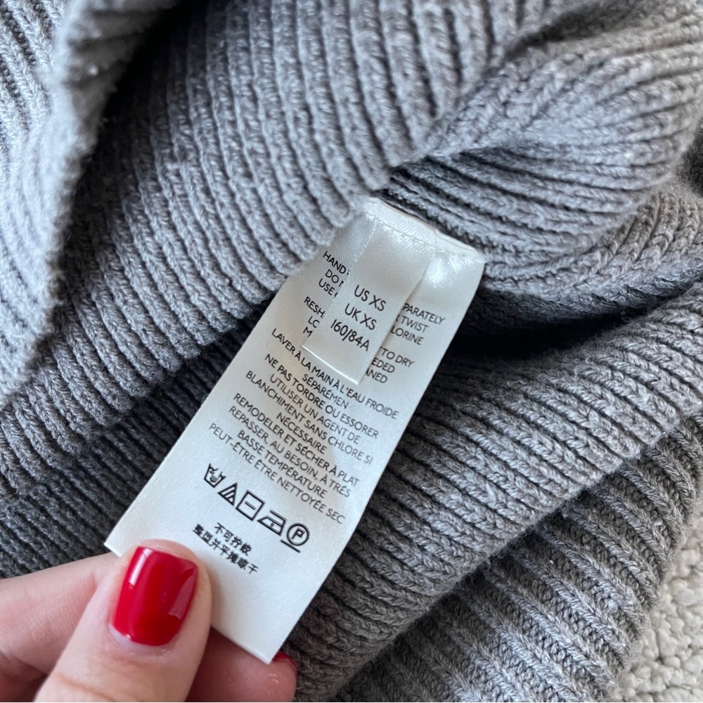 Free People Women’s Gray Women's Crew Neck Sweater XS - Picture 15 of 16